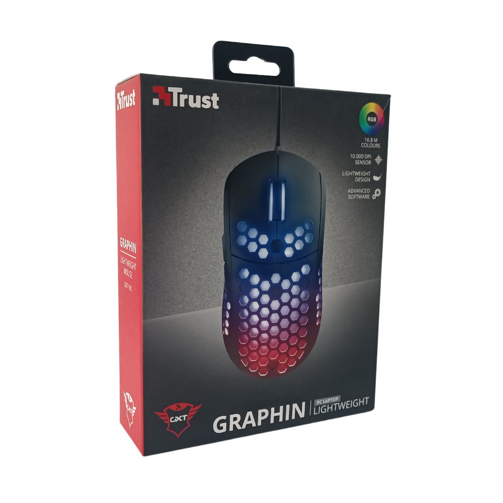 P2395, MOUSE TRUST GXT AZUL Y ROJO
