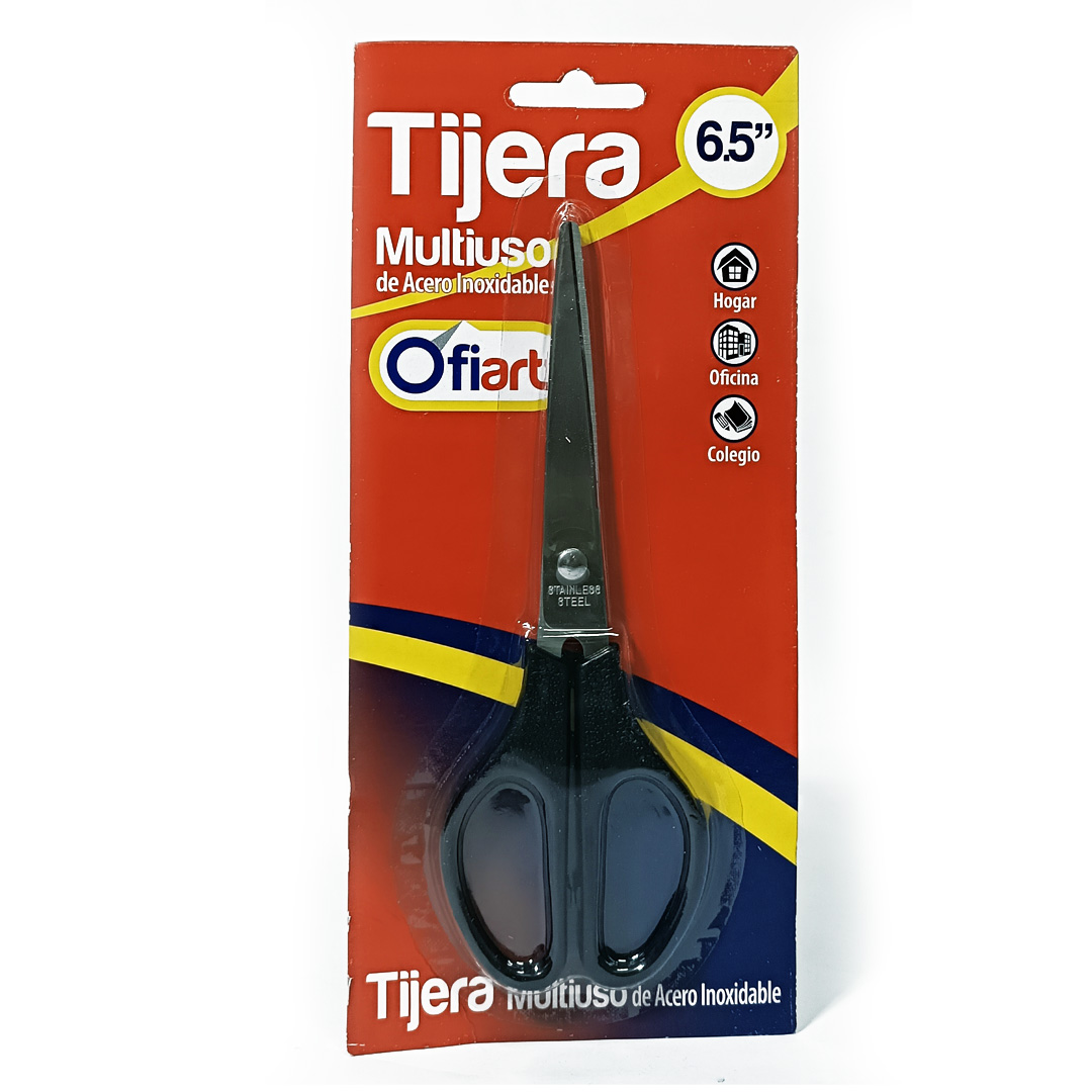 P2839 TIJERA OFICINA 6,5” OFIAR BLISTER 1080x1080