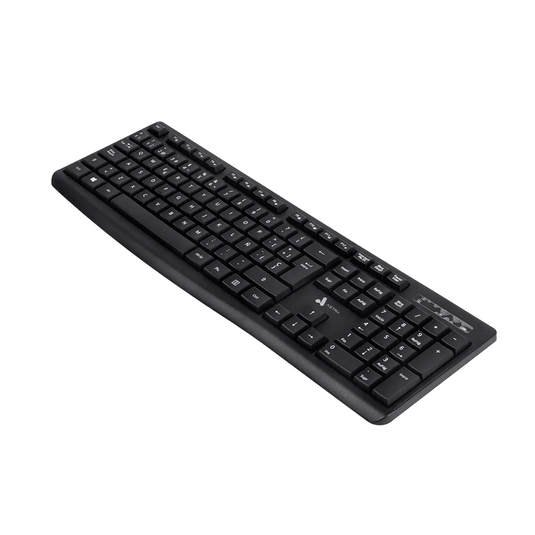 P2468 TECLADO ASTRA ALAMBRICO USB K10 NEGRO 108x1080