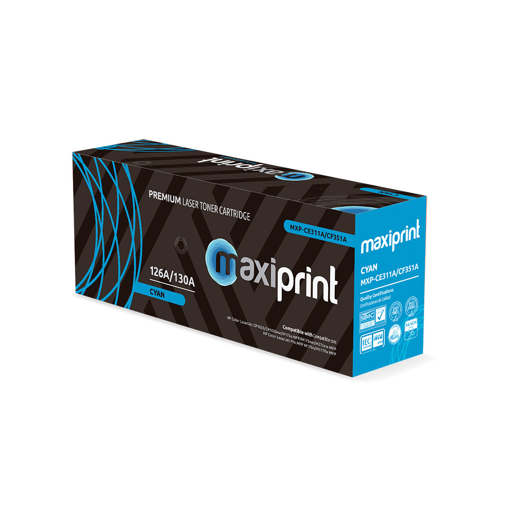 P1635 TONER MAXIPRINT CYAN CP1025 M175 CE311A 1080x1080