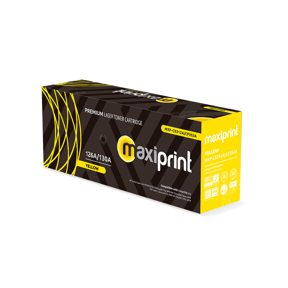 P1636 TONER MAXIPRINT YELLOW CP1025 M175 CE312A 1080x1080