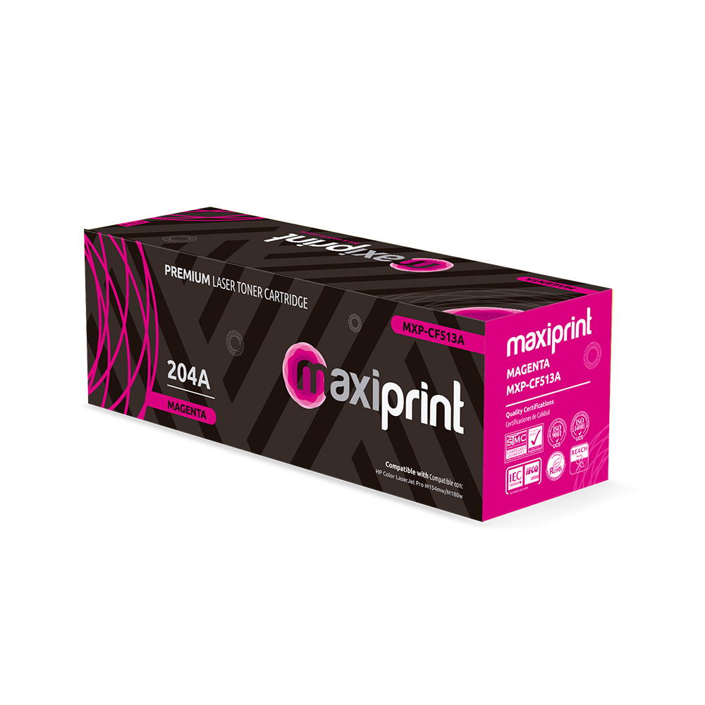 P1920 TONER 204A MAXIPRINT MAGENTA M154a M181 CF513A 1080x1080