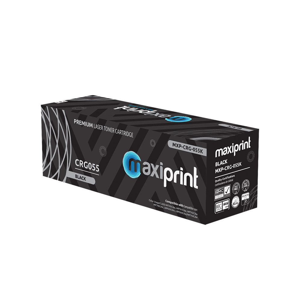 P2190 TONER CRG 055 MAXIPRINT NEGRO 1080x1080